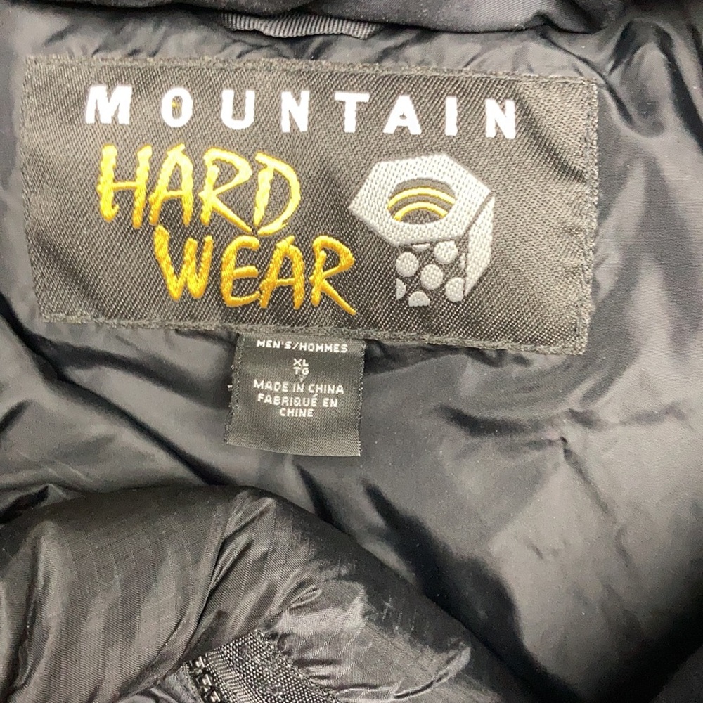 Mountain hard wear down coat